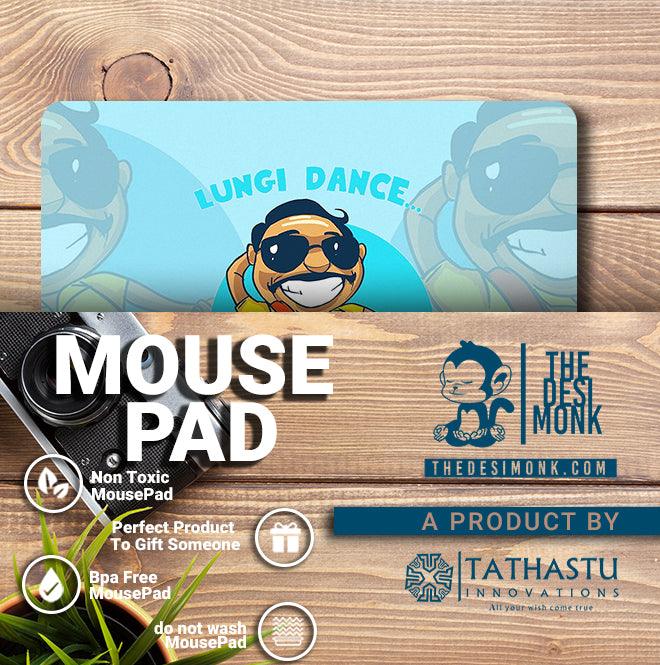 Lungi Dance Anti Skid Technology Mouse Pad for Computers and gamers| PAD-01 - The Desi Monk