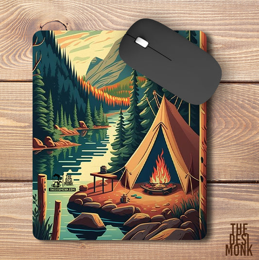 Camping Anti Skid Technology Mouse Pad for Computers and gamers