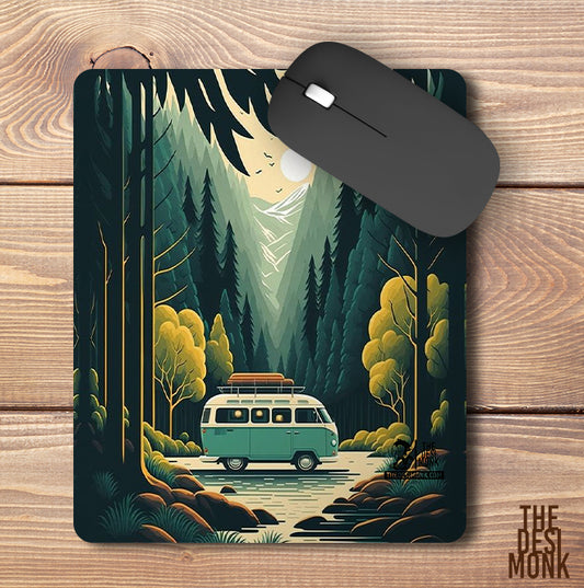 CampVan Anti Skid Technology Mouse Pad for Computers and gamers