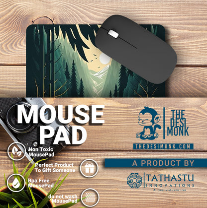 CampVan Anti Skid Technology Mouse Pad for Computers and gamers