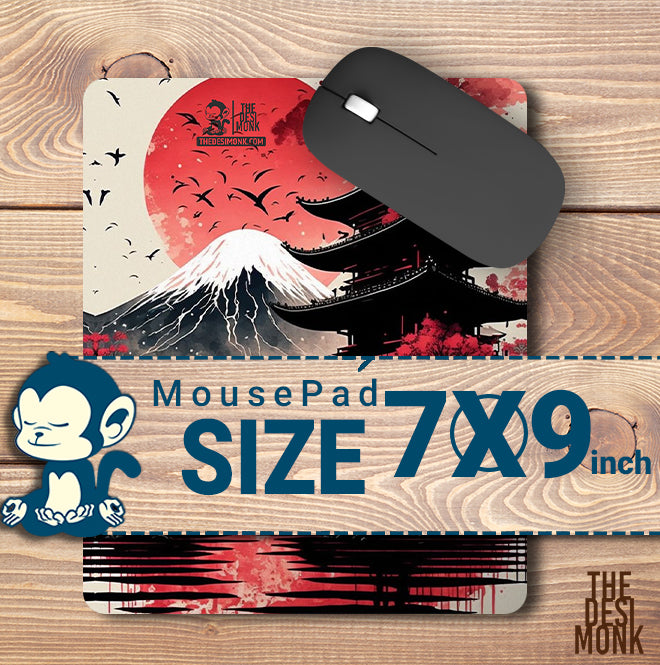 Japane Mount Anti Skid Technology Mouse Pad for Computers and gamers