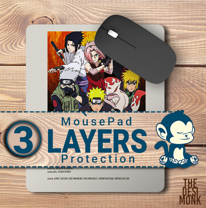 NarutroShippuden Anti Skid Technology Mouse Pad for Computers and gamers