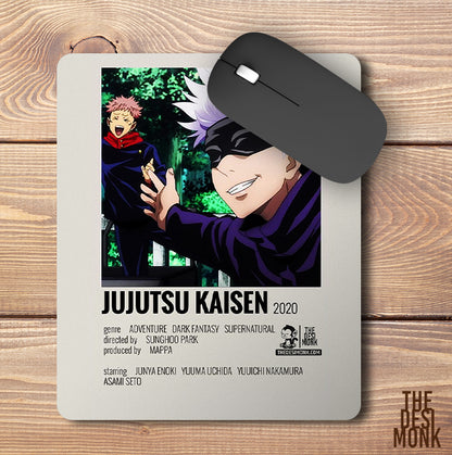 Jujutsu Kaisen Anti Skid Technology Mouse Pad for Computers and gamers