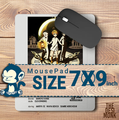 The Promised Neverland Anti Skid Technology Mouse Pad for Computers and gamers