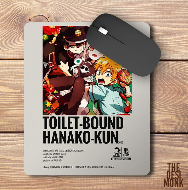 Toilet-Bound Hanako-Kun Anti Skid Technology Mouse Pad for Computers and gamers