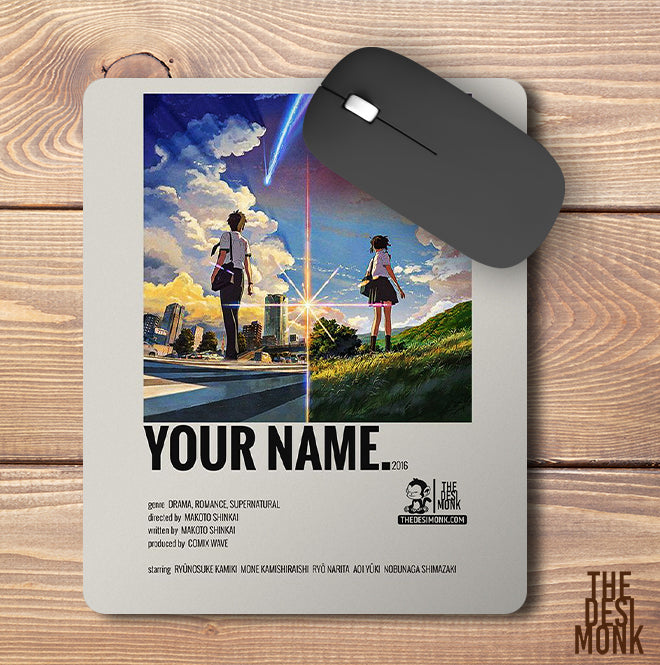 Your Name Anti Skid Technology Mouse Pad for Computers and gamers