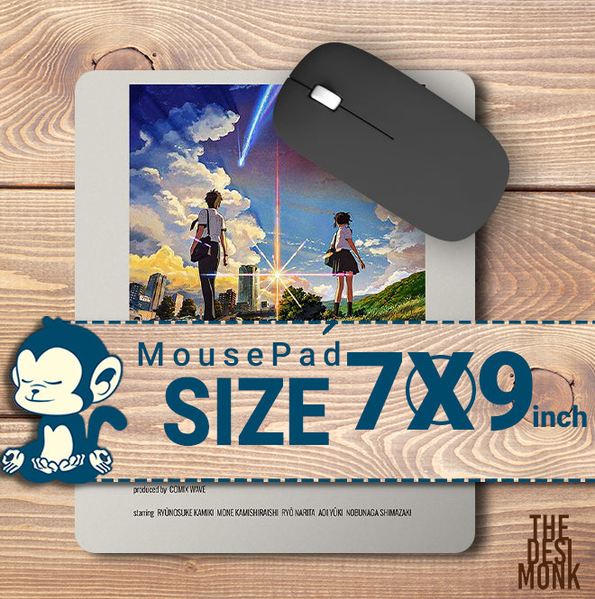 Your Name Anti Skid Technology Mouse Pad for Computers and gamers