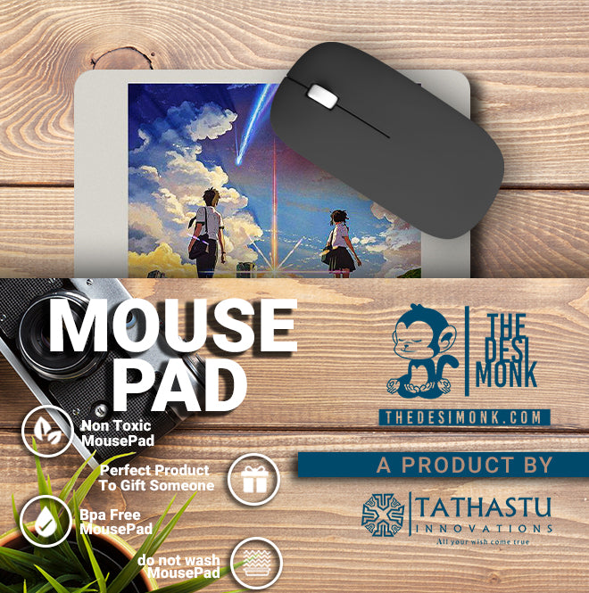 Your Name Anti Skid Technology Mouse Pad for Computers and gamers