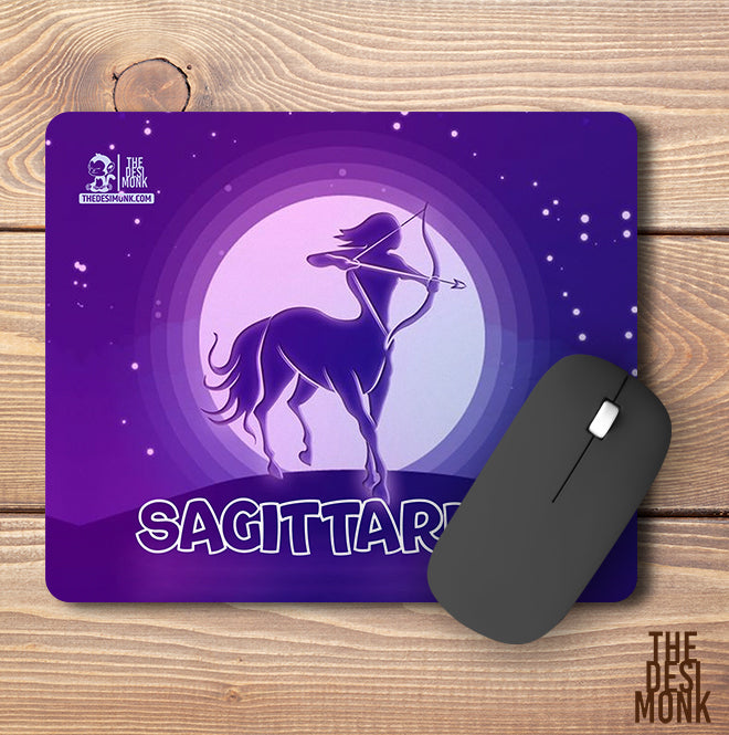 Sagittarius Mouse Pad for Gamers | Zodiac Anti Skid Technology Mouse Pad for Computers| Pad-158