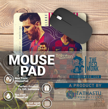 Messi FCB Anti Skid Technology Mouse Pad for Computers and gamers