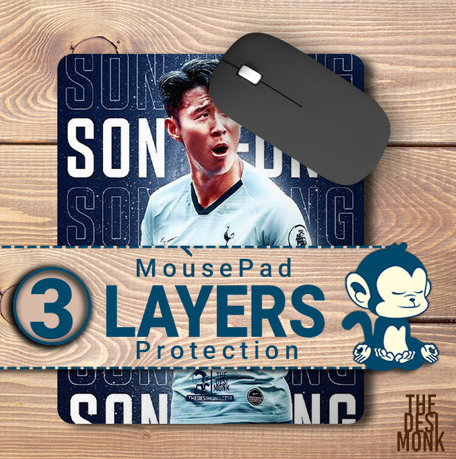 Son Heung Anti Skid Technology Mouse Pad for Computers and gamers