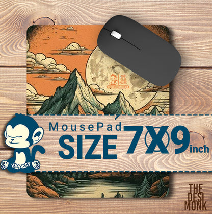 Green Mountain Anti Skid Technology Mouse Pad for Computers and gamers