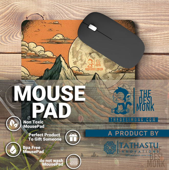 Green Mountain Anti Skid Technology Mouse Pad for Computers and gamers