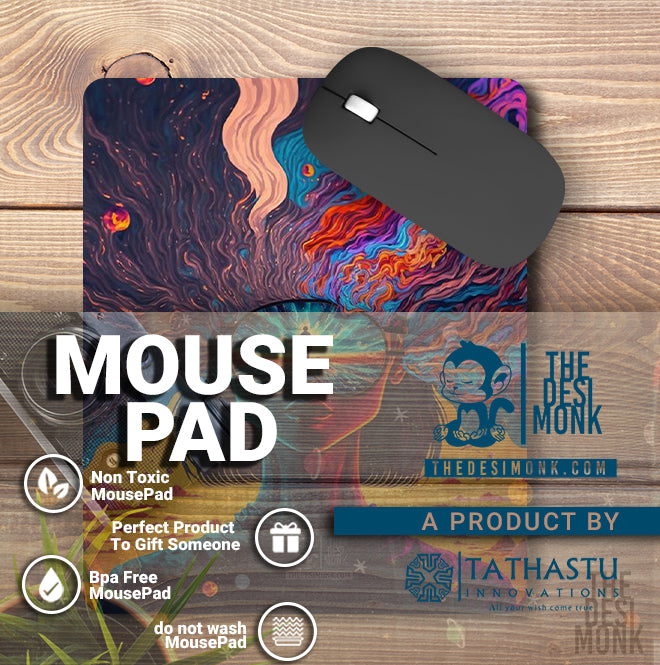 Women Future Anti Skid Technology Mouse Pad for Computers and gamers