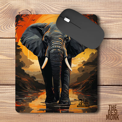 Elephent Sky Anti Skid Technology Mouse Pad for Computers and gamers