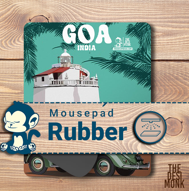 Goa India Anti Skid Technology Mouse Pad for Computers and gamers