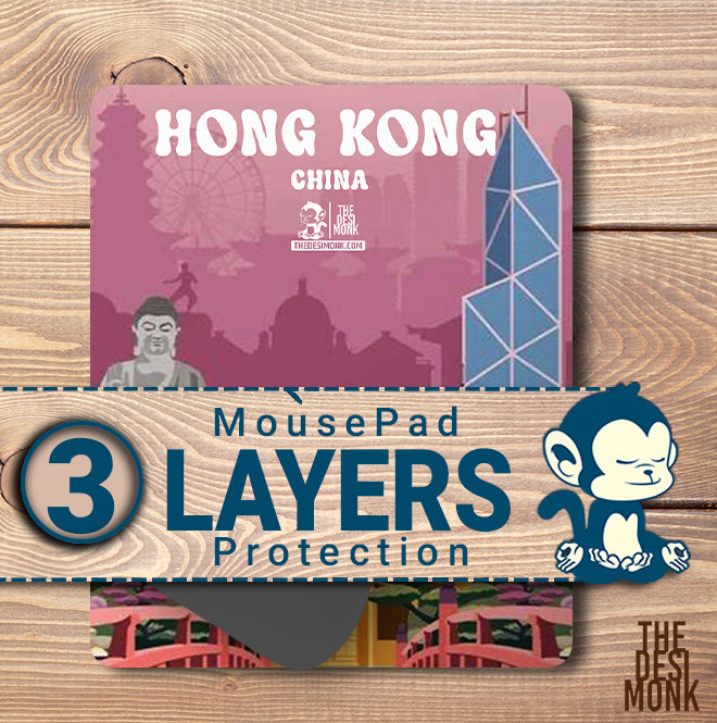 Hong Kong China Anti Skid Technology Mouse Pad for Computers and gamers