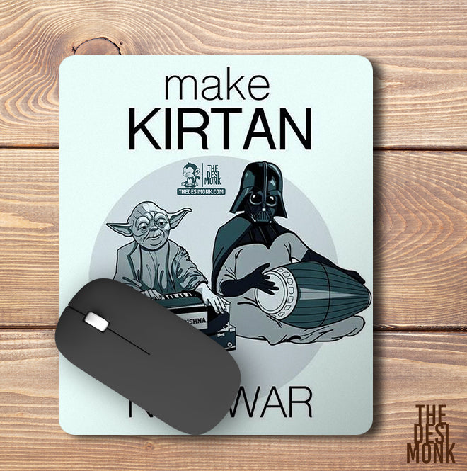 Make Kirtan Anti Skid Technology Mouse Pad for Computers and gamers