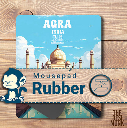 Agra India Anti Skid Technology Mouse Pad for Computers and gamers