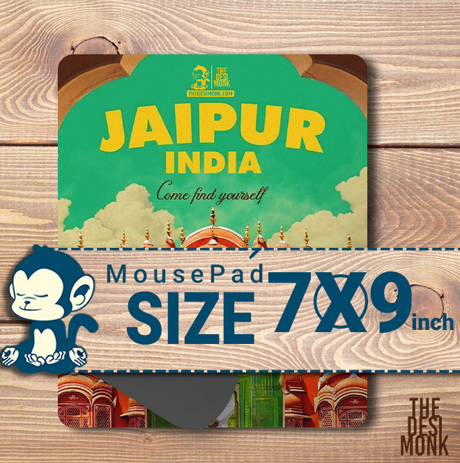 Jaipur India Anti Skid Technology Mouse Pad for Computers and gamers