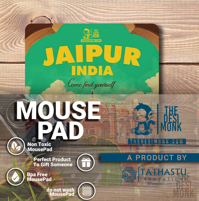 Jaipur India Anti Skid Technology Mouse Pad for Computers and gamers