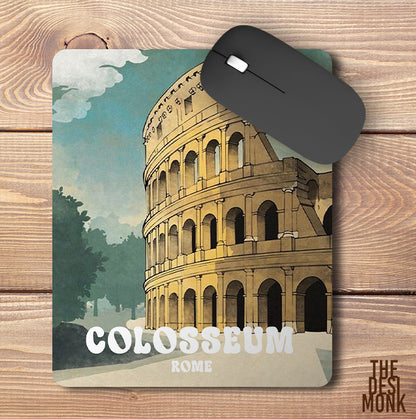 Colosseum Rome Anti Skid Technology Mouse Pad for Computers and gamers