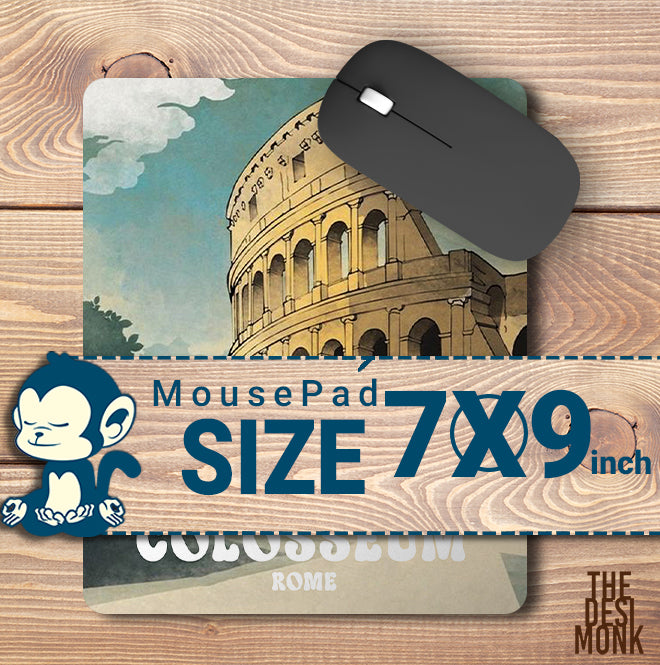 Colosseum Rome Anti Skid Technology Mouse Pad for Computers and gamers