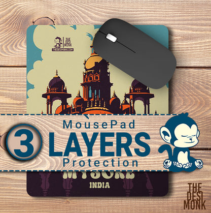 Mysore India Anti Skid Technology Mouse Pad for Computers and gamers