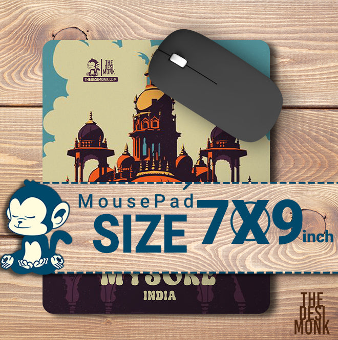 Mysore India Anti Skid Technology Mouse Pad for Computers and gamers