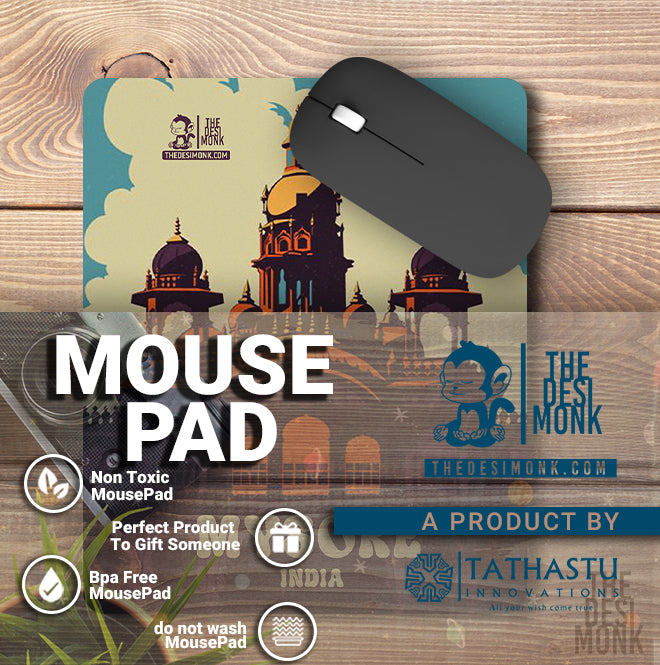 Mysore India Anti Skid Technology Mouse Pad for Computers and gamers