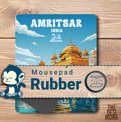 Amritsar India Anti Skid Technology Mouse Pad for Computers and games