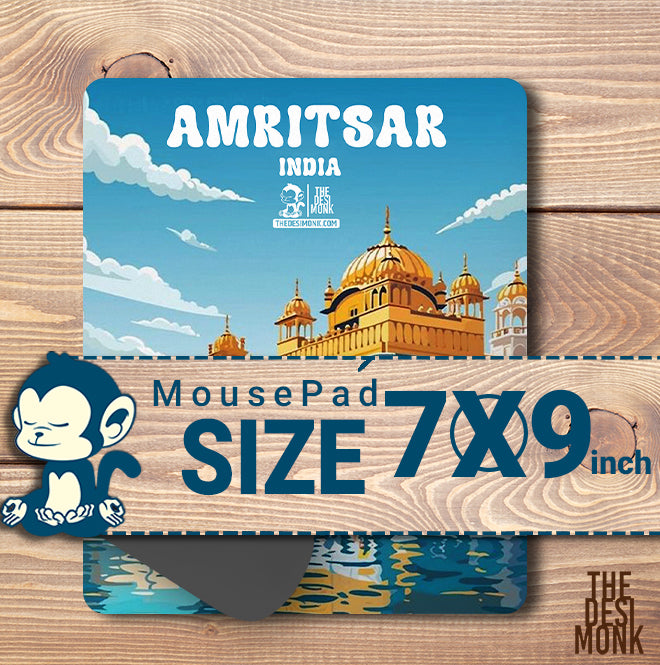 Amritsar India Anti Skid Technology Mouse Pad for Computers and games