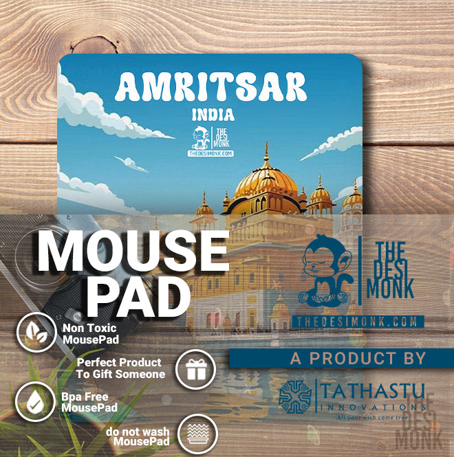 Amritsar India Anti Skid Technology Mouse Pad for Computers and games