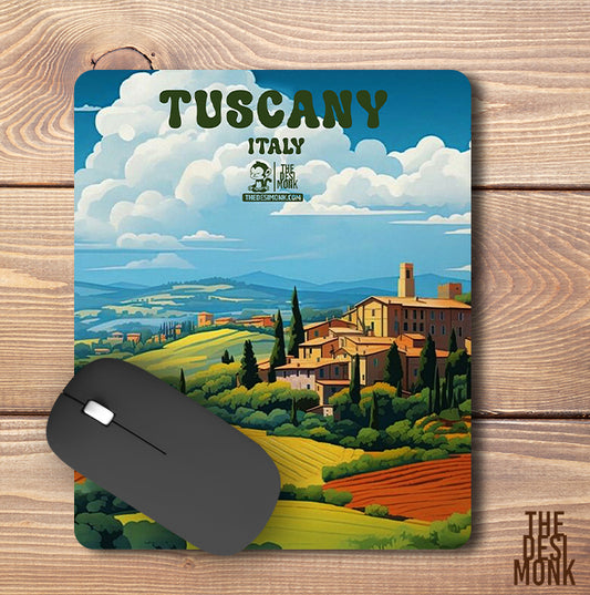 Tuscany Italy Anti Skid Technology Mouse Pad for Computers and games