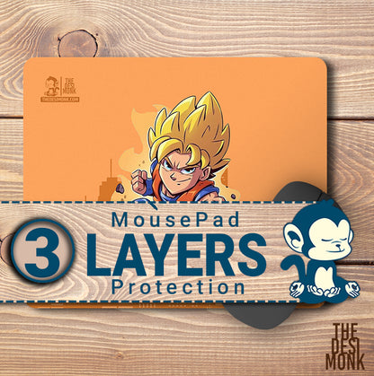 Goku City Anti Skid Technology Mouse Pad for Computers and gamers