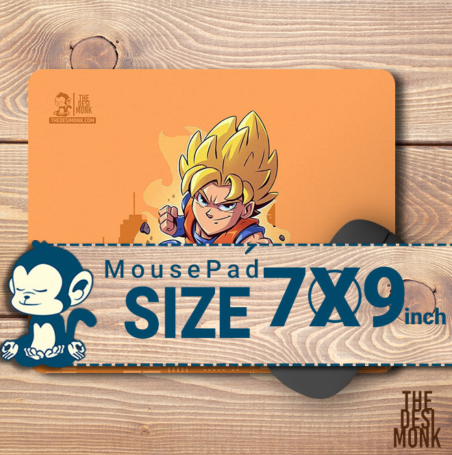 Goku City Anti Skid Technology Mouse Pad for Computers and gamers