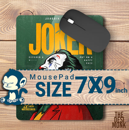 Joker Anti Skid Technology Mouse Pad for Computers and gamers