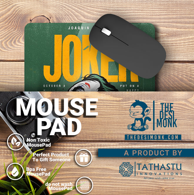 Joker Anti Skid Technology Mouse Pad for Computers and gamers