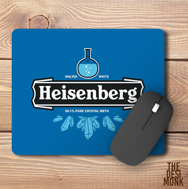 Heisenberg Anti Skid Technology Mouse Pad for Computers and gamers