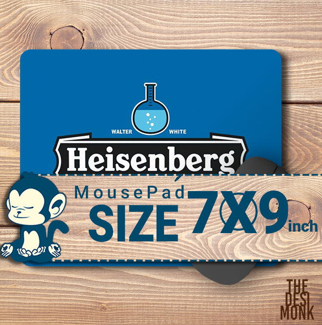 Heisenberg Anti Skid Technology Mouse Pad for Computers and gamers