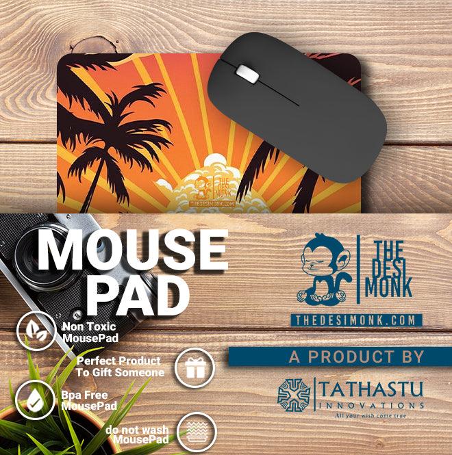 Vintage Car Mouse Pad for Gamers | Wonderlust Anti Skid Technology Mouse Pad for Computers| PAD-99 - The Desi Monk